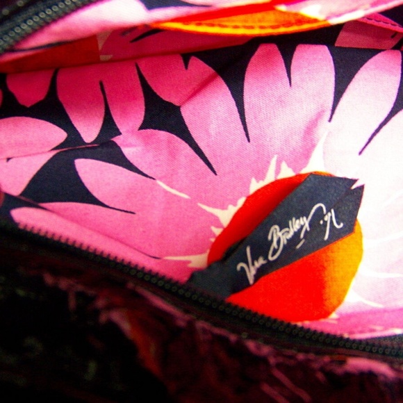 Vera Bradley Frill Loves Me Got It Handbag Purse - Picture 4 of 5
